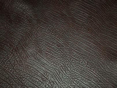 Teak leather tile